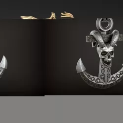 Battle of the knight with the dragon 044 3D print model