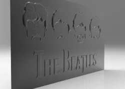 Beatles 3D print model