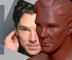 Benedict Cumberbatch Sherlock 3d print 3D print model