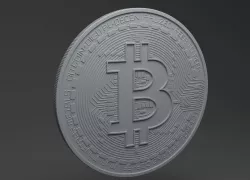 Bitcoin Detailed model 3D print model