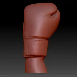 Boxing glove 3D print model