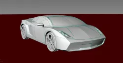  Car gallardo 2006 car toys  3d print  stl 3D print model