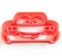 Cars Lightning McQueen Cookie Cutter 3D print model