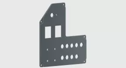 Cessna 172 G1000 Master Switch Panel 3D print model