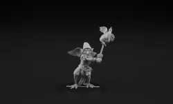 Chicken fanatic 3D print model