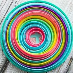 Circle for the dough round form for cakes 110 mm cookie cutter 3D print model