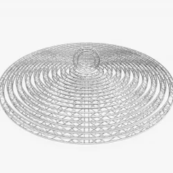 Circle Square Truss Modular Collection 10 stl Modular Pieces  3D print model