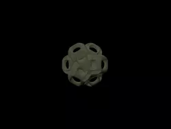 Cubic Gyroid 3D print model