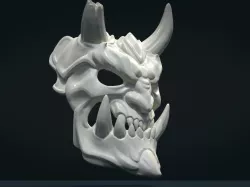 Demon Mask 2 3D print model
