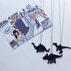 Dinosaurus pendants 3D print model