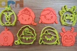 Disney Frozen Characters cookie cutter stl file 3D print model