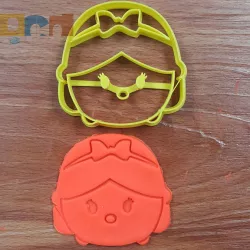 Disney princess snow white tsumtsum stl file 3D print model