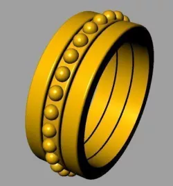 DOT Ring 3D print model