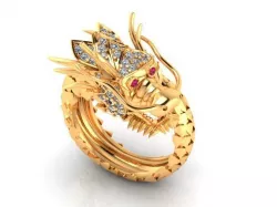 Dragon Ring 3D print model