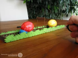 Easter Eggs Crasher - Crash Site for 3D printing 3D print model