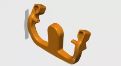 Editable Boeing 737 Yoke for flight simulator 3D print model
