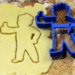 Fallout Vault boy cookie cutter for professional 3D print model