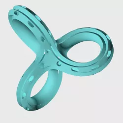 fantasy necklace 3D print model