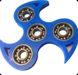 Fidget Spinner Blade Design 3D print model