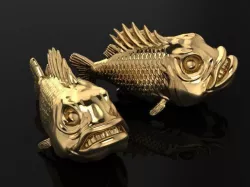 Fish 3D print model