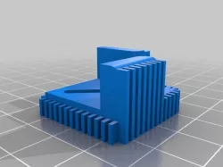 Flash Forge Creator Pro / Powerspec 3D Pro Glass Printbed Corner Mounts
