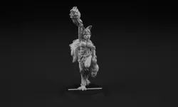 Foxy cheerleader 2 3D print model