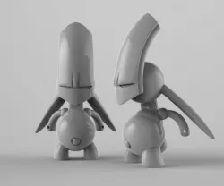 Gremlin Desk Toy 3D print model