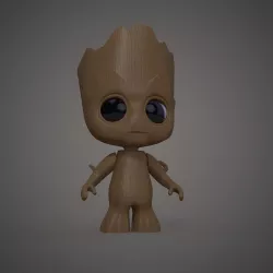 Groot 3D print model