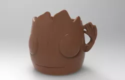 Groot Cup 3D print model