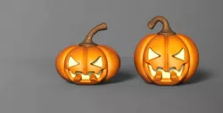 Halloween Pumpkin 3D print model
