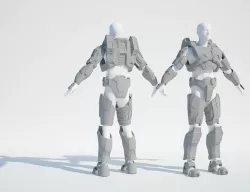Halo 3 Master Chief costume for 3d printing 3D print model