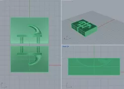 Hanger for kitchen and bath 3D print model