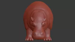 Hippo 3D print model