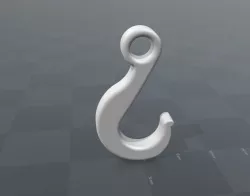 Hook lifting 3D print model