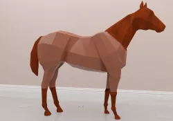 Horse 3D print model