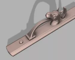 Horse Head Handle 3D print model