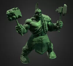 HULK FROM THOR RAGNAROK INSPIRITED MODEL 3D print model