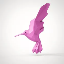 Hummingbird 3D print model