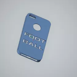 iPhone 5 case football 3D print model