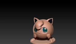 Jigglypuff 3D print model