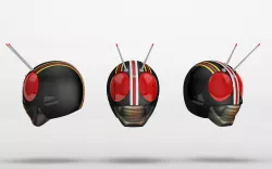 Kamen Rider Black 3D print model
