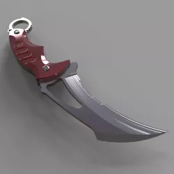 Karambit knife 5 3D print model