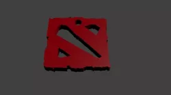 keychain DOTA 3D print model
