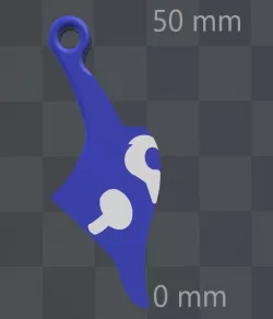 Kindred mask Pendant - pt1 3D print model
