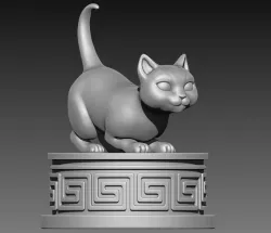 Kitty 3D print model