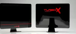 Led Screen Monitor Display Turbox Brand  Clear Model Low Details 3D print model