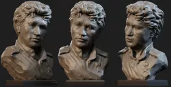 Leonyd Bykov     Sorrow  major Titarenko 3D print model