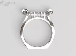   Lira original ring 3D print model