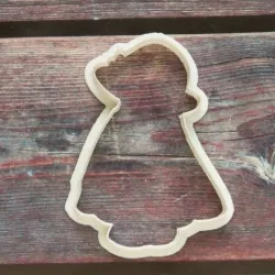 Little Red Riding Hood cookie cutter for professional 3D print model