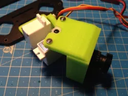 Minimalistc FPV Board Cam Servo Gimbal for SK450